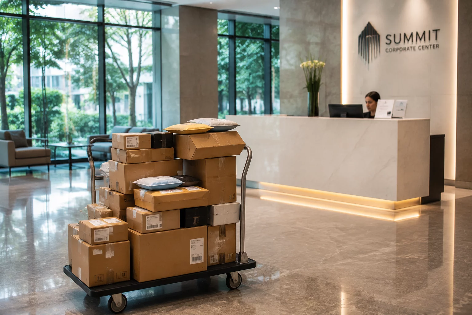 Delivered to the Building, Not to the Person
